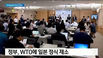 정부, WTO에 일본 제소…조국 논란 잠재우기 의도?