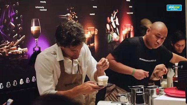 Nico Bolzico shows bartending skills, introduces his own 'Bolziccino' concoction