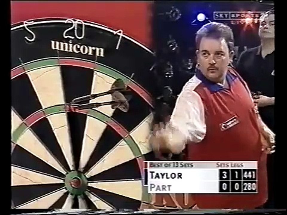 PDC World Darts Championship Final 2001 - Phil Taylor vs John Part  2of2