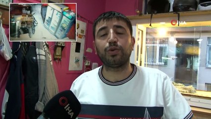 Fatih'te Restorana Giren Hırsız Para Dolu Çantayı Böyle Çaldı