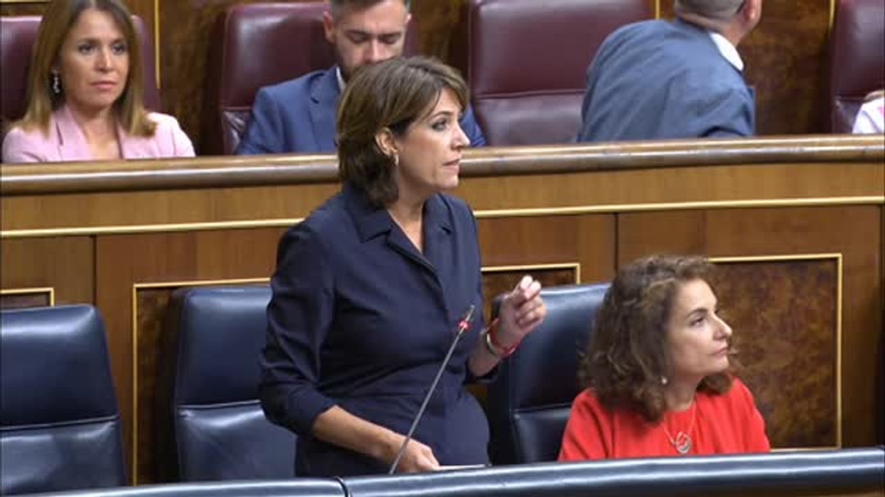 Dolores Delgado tacha de "infamia" las declaraciones de Ortega Smith sobre la violencia de género