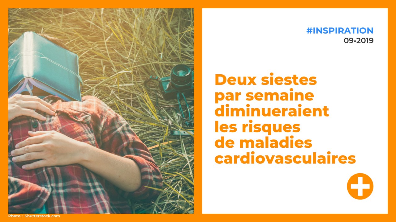 Deux siestes par semaine diminueraient les risques de maladies cardiovasculaires
