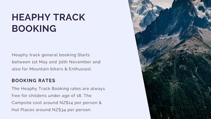 Heaphy Track Guide | Transport & Bookings