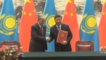 Xi y el presidente kazajo acuerdan intensificar su asociación estratégica