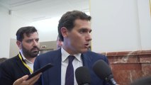 Rivera pide a Sánchez una reunión para hablar de Cataluña