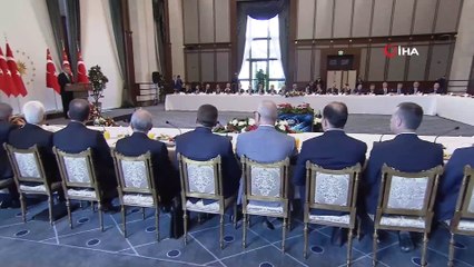 Cumhurbaşkanı Erdoğan Belediye Başkanlarına Hitap Etti