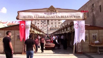 Sivas'ta, altın eller festivali