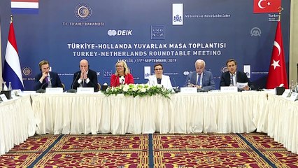 Türkiye-Hollanda Yuvarlak Masa Toplantısı - ANKARA