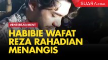 Reza Rahadian Bercucuran Air Mata Tiba di Rumah Duka BJ Habibie