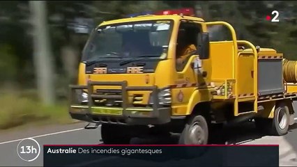 Australie : les pompiers face à de gigantesques incendies