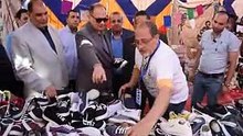 محافظ الفيوم يفتتح معرض لبيع الأدوات الدراسية ومستلزمات المدارس (فيديو)