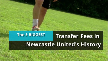 Newcastle United's highest transfer fees