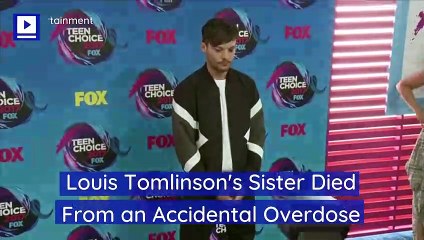 Louis Tomlinson's Sister Died From an Accidental Overdose