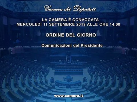 Roma - Camera - 18^ Legislatura - 223^ seduta (11.09.19)