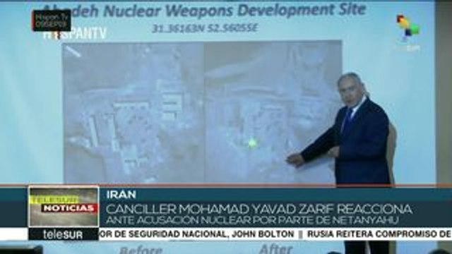 Rechaza Irán acusaciones de Israel sobre instalaciones nucleares