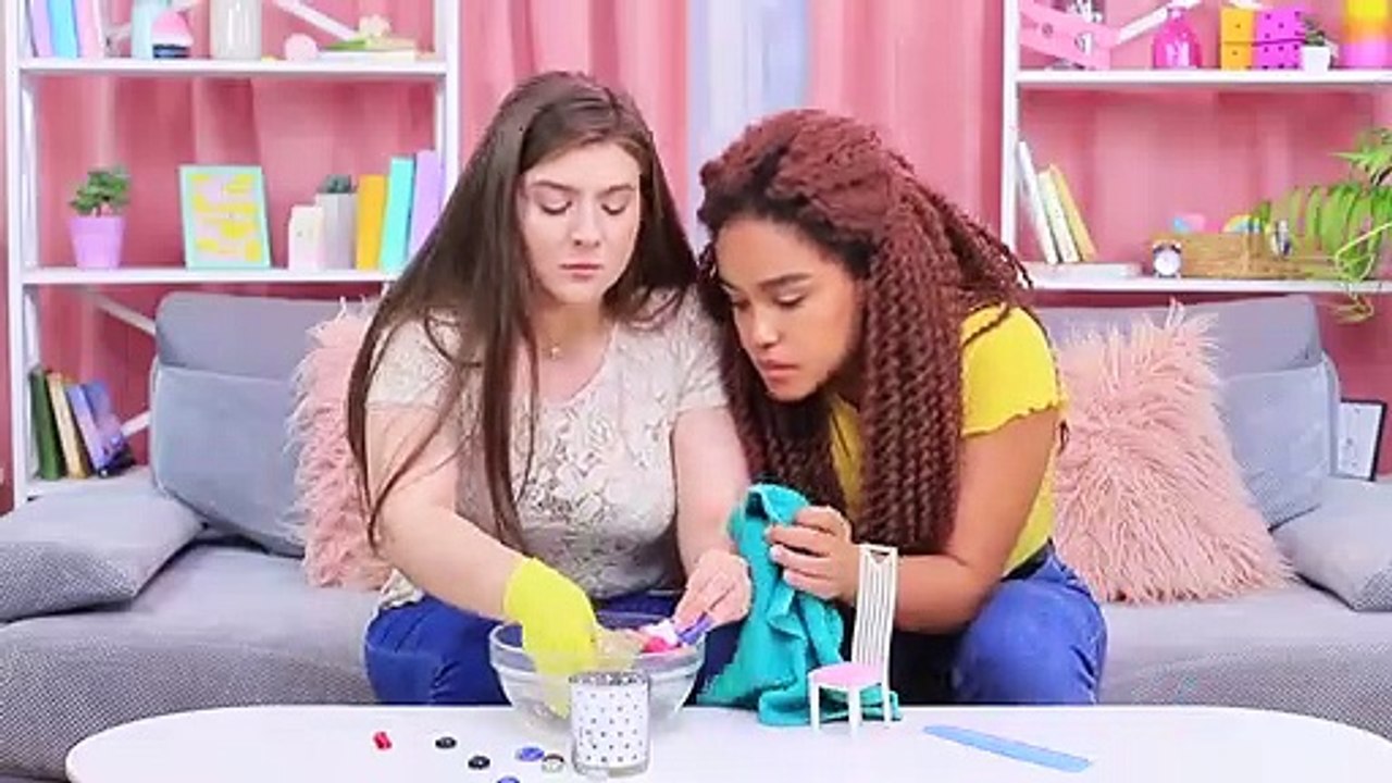 9 DIY Aliviadores De Estresse Em Miniatura De Slime Truques Malucos Para A Sua Barbie