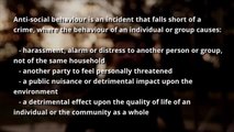 Antisocial behaviour - all you need to know