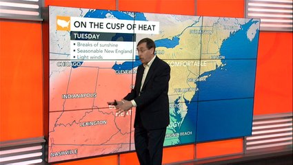 Heat builds in East, Tropics remain active