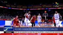 Deportes teleSUR: Argentina a la semifinal del Mundial de Baloncesto