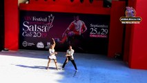 Natalia Mosquera y Rodrigo Jose Diaz, Pareja Cabaret XIV Festiva Mundial de Salsa Cali 2019