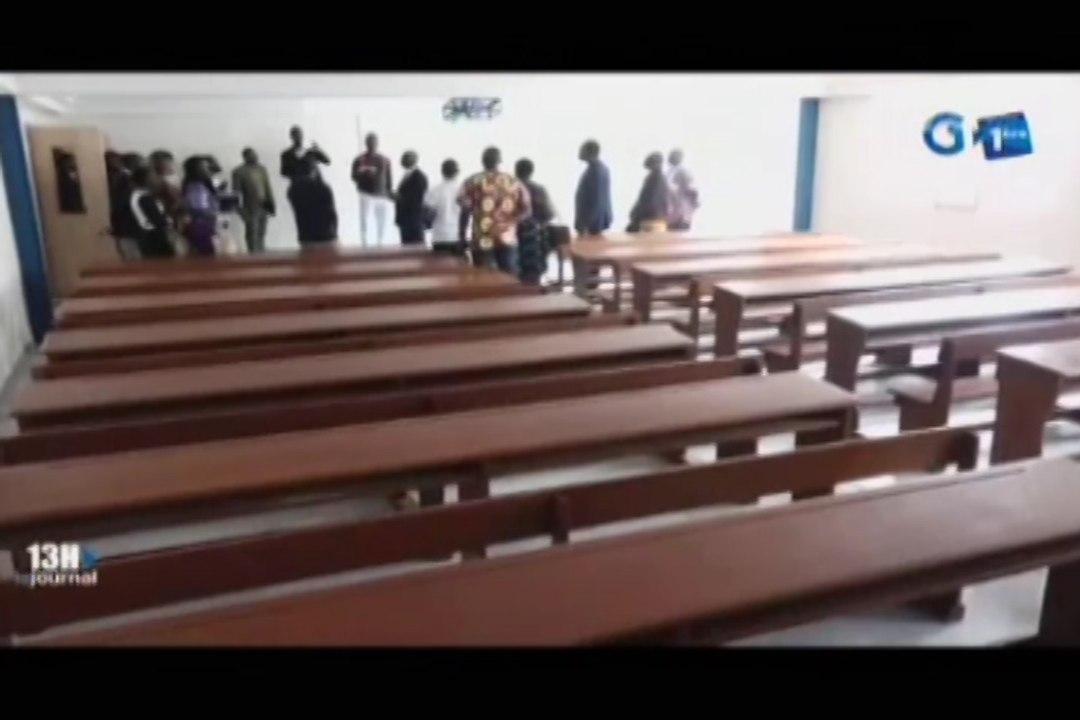 RTG/Ouverture de l’université privé de Bisségué  situé en face du marché  de banane de pk8 de Libreville