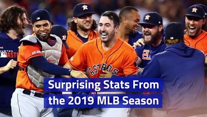Surprising Stats From the 2019 MLB Season