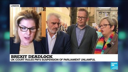 Scottish court rules parliament suspension ‘unlawful’