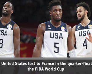 USA knocked out of FIBA World Cup by France