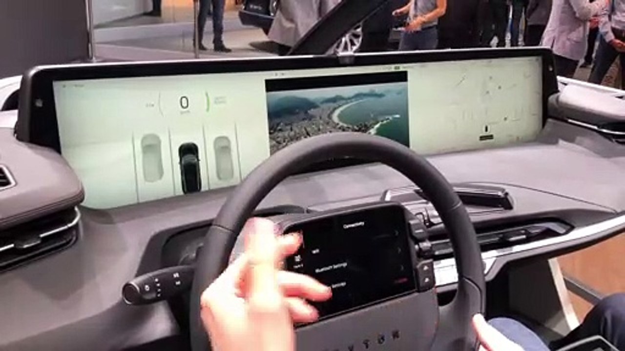VÍDEO: Así de espectacular es el cockpit del Byton M-Byte