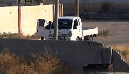 ABD'li komutanlar Akçakale'deyken sınırda teröristler görüldü