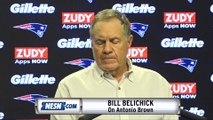 Bill Belichick Responds To Questions On Antonio Brown Rape Allegations