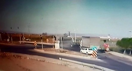 4 kişinin yaralandığı feci kaza kamerada
