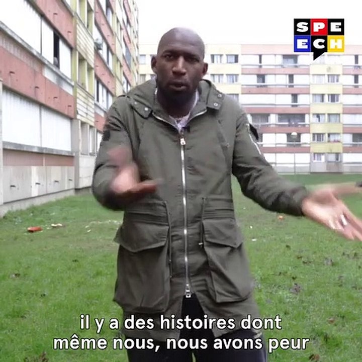 "La bavure policière est devenue tellement banale qu'on se réveille uniquement pour des grosses histoires"  Le Speech d'Hadama Traoré, 32 ans et responsable d'une antenne jeunesse dans la ville d'Auln