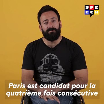 Réacceder au bonheur , amener tout un peuple à regarder dans la même direction Le Speech de Michaël Jérémiasz, ancien n°1 mondial de tennis handisport Ambassadeur de Paris 2024