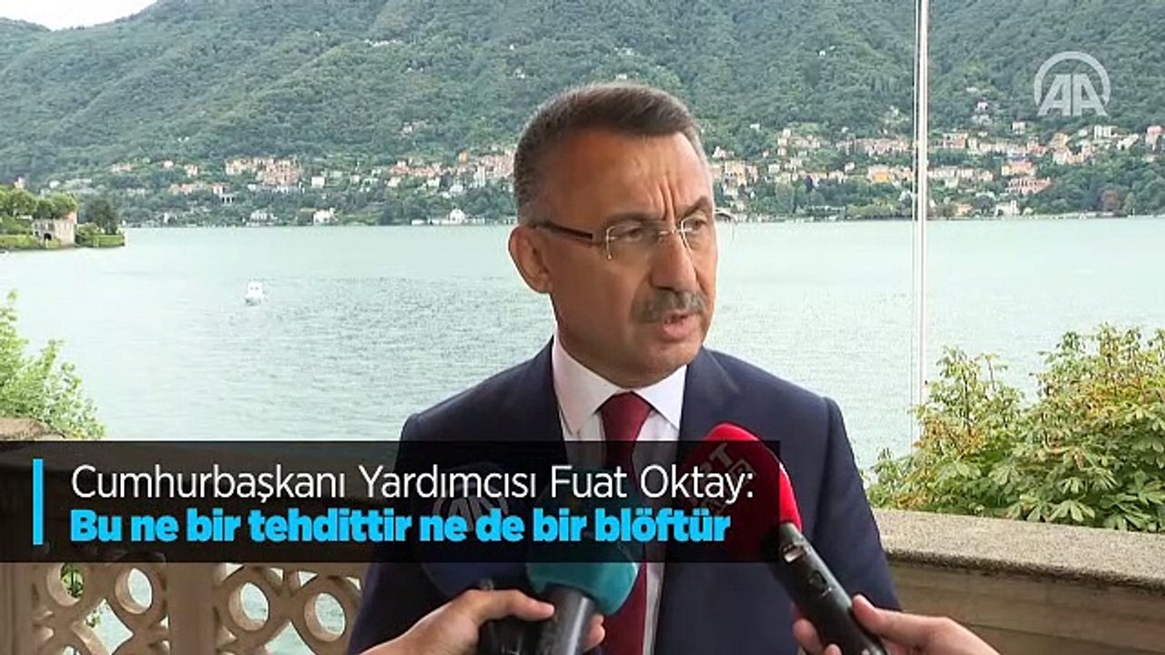 Cumhurbaşkanı Yardımcısı Oktay: Bu ne bir tehdittir ne de bir blöftür. Bu bir gerçektir