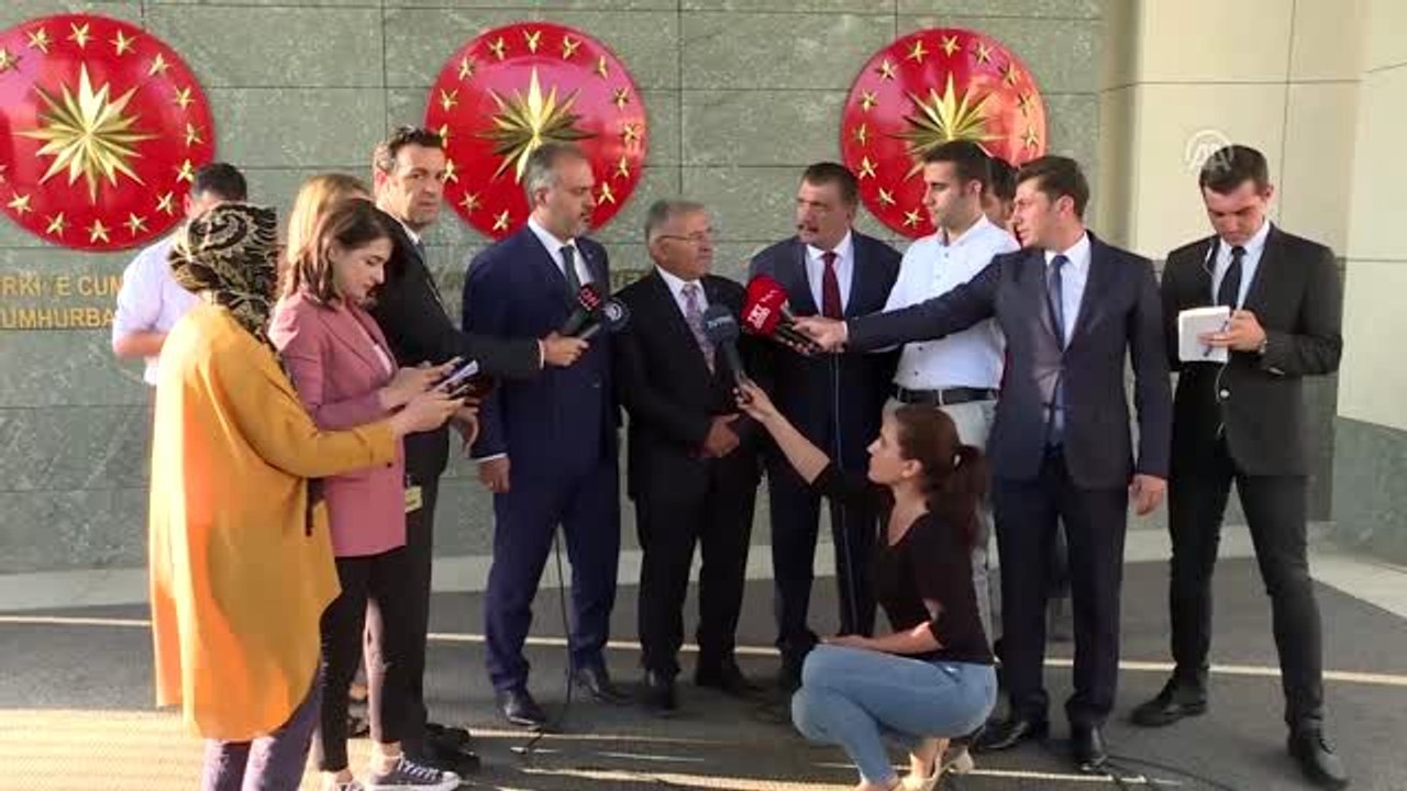 Külliye'de Büyükşehir Belediye Başkanları Toplantısı - Memduh Büyükkılıç ve Alinur Aktaş