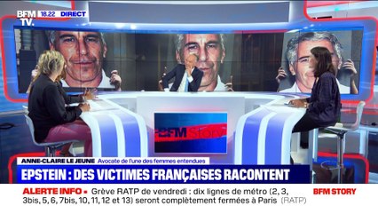 Affaire Epstein: Des victimes françaises racontent - 11/09