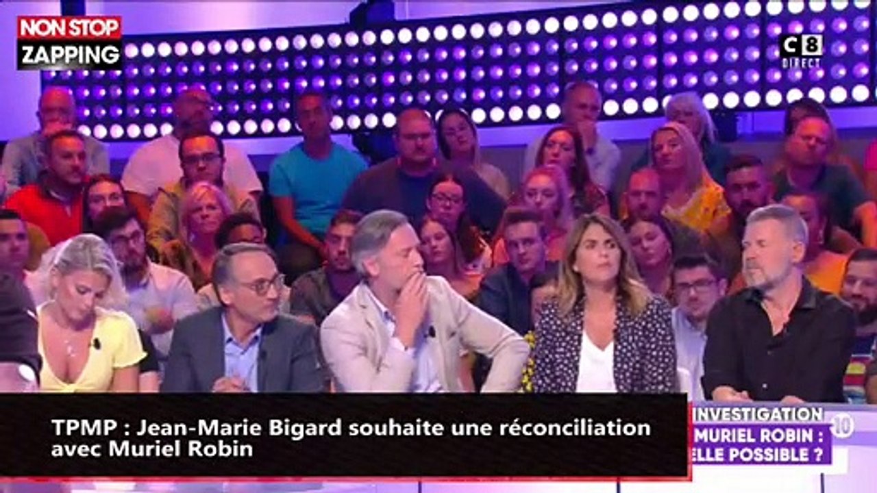 TPMP : Jean-Marie Bigard souhaite une réconciliation avec Muriel Robin (vidéo)