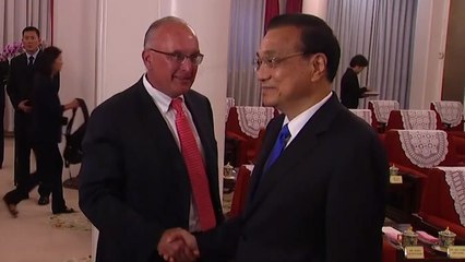 中 리커창 "존중 토대 위애 무역협상 해결 희망" / YTN