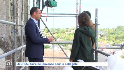 Descargar video: LOCHES Cure de jouvence pour la collégiale