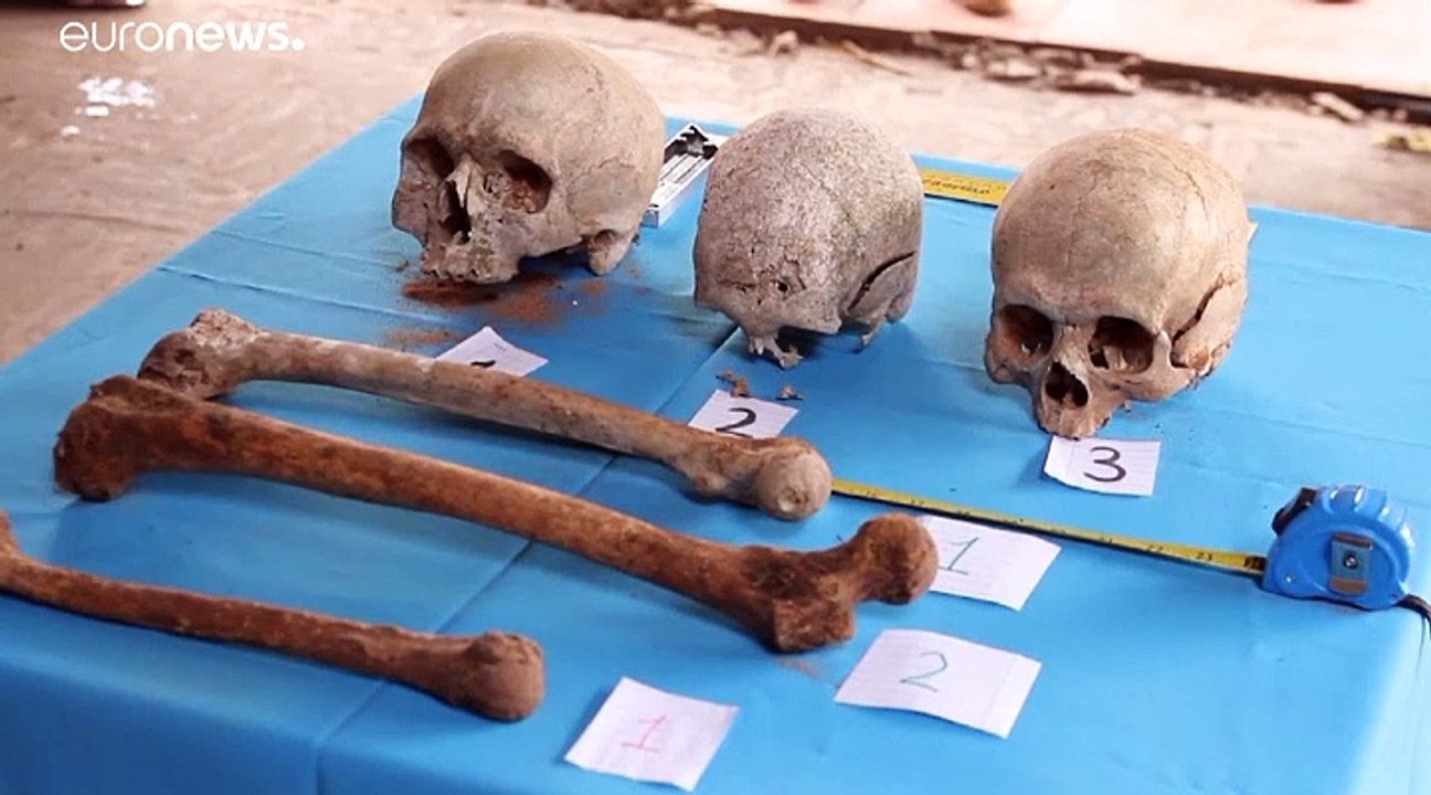 Knochenfunde im haus des ex-diktators