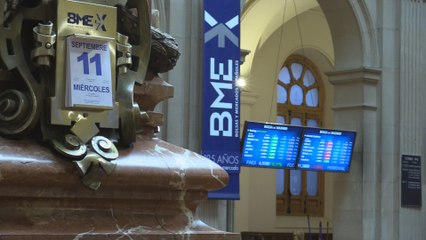 El Ibex 35 cierra con caídas del 0,21 % en los 9.059 puntos