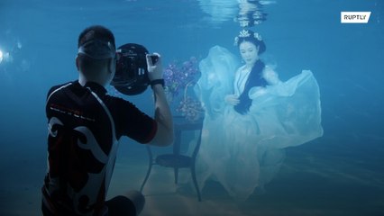 MERMAID model and photographer makes a splash in China