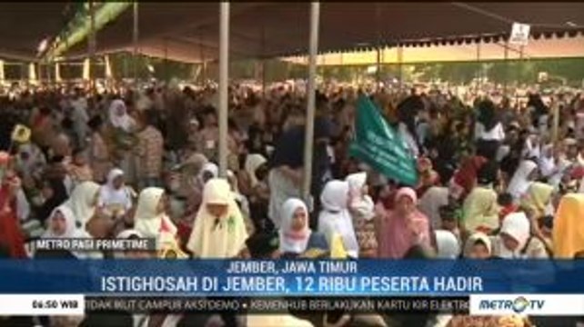 Pemkab Jember Gelar Istighosah Bersama Ribuan Santri
