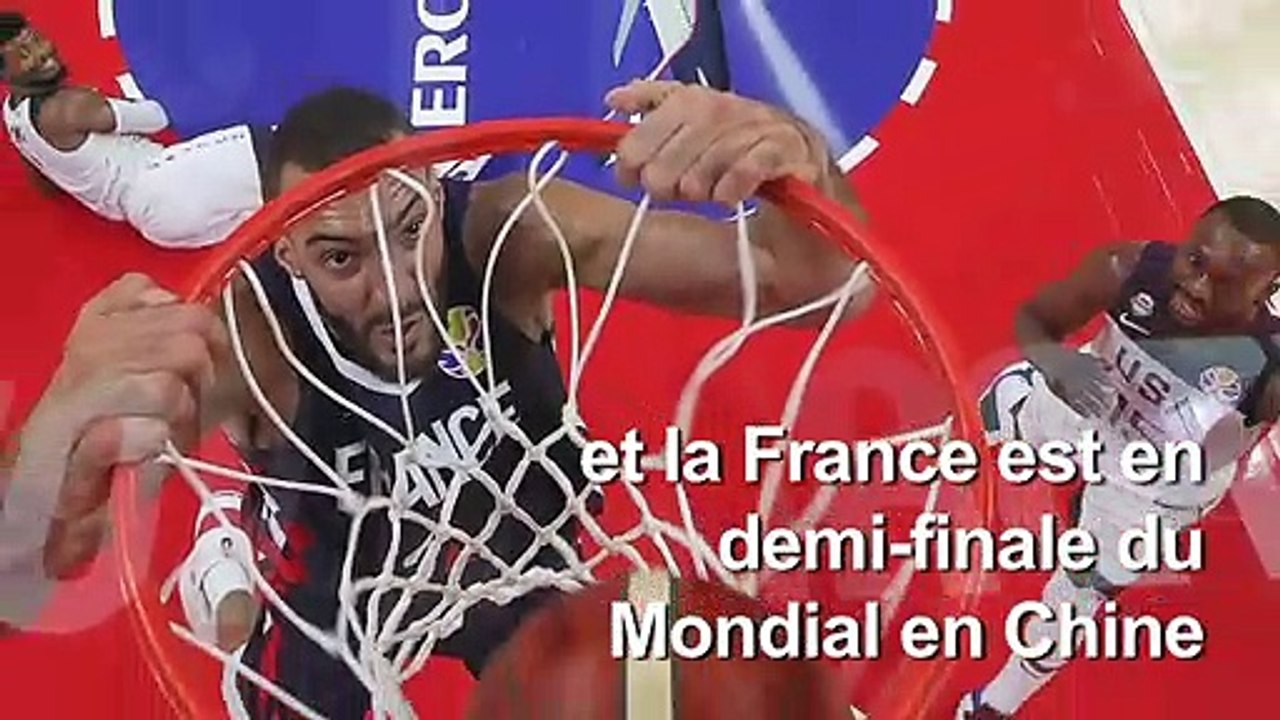 Basket/Mondial-2019: la France élimine les Etats-Unis, "un rêve"