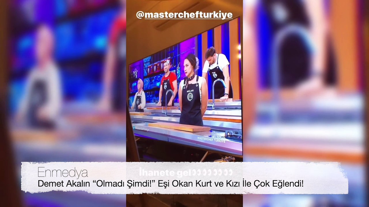 Demet Akalın “Olmadı Şimdi!” Eşi Okan Kurt ve Kızı İle Çok Eğlendi! | Demet Akalın'ın  İnstagram Hikayesi #Enmedya