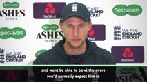 CRICKET: Stokes won't bowl, Roy is out - Root