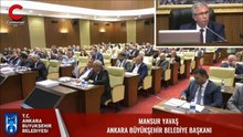 Gergin anlar! Mansur Yavaş AKP'li ismi böyle susturdu