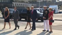 Trump acude al Pentágono para rememorar los ataques del 11-S