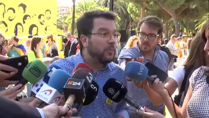 Pere Aragonès acusa al PSOE de actuar "igual que Rajoy" con la cuestión independentista